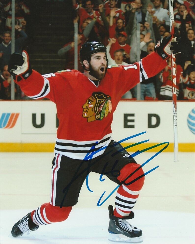 ANDREW LADD SIGNED CHICAGO BLACKHAWKS 8x10 Photo Poster painting! Autograph