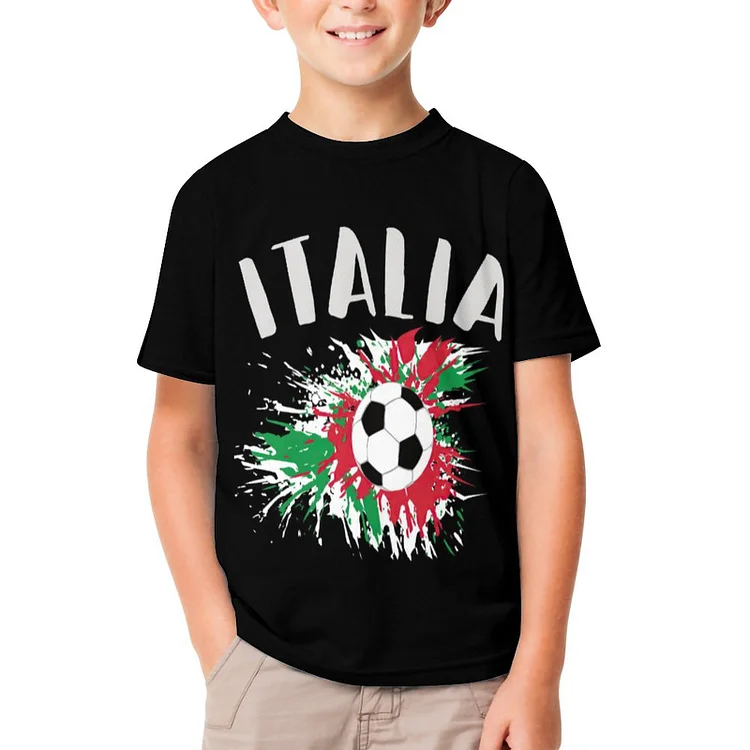 Children's T-shirt Italia Soccer  customized, personalized, gift