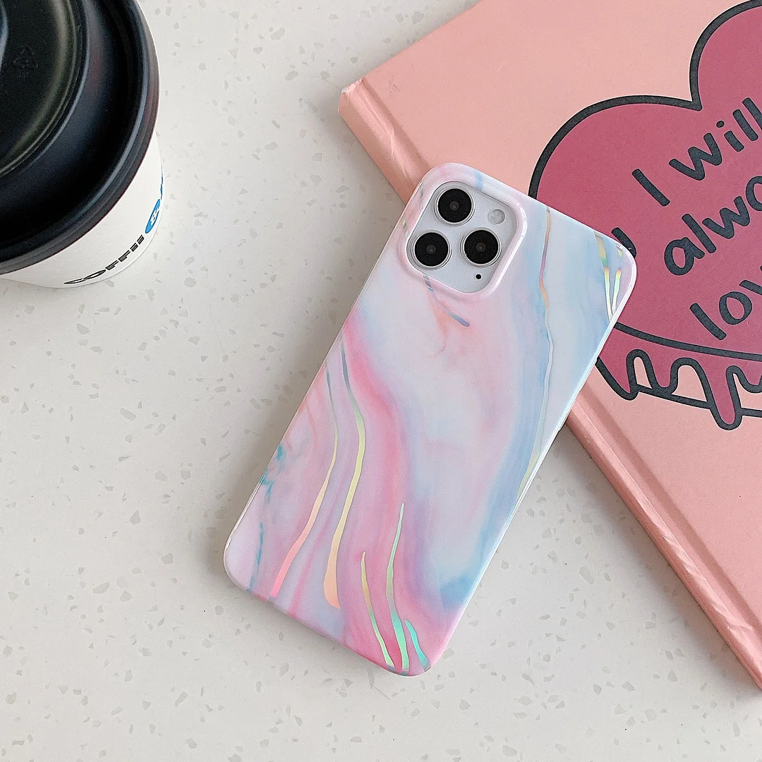 Watercolor Splash Marble Phone Case