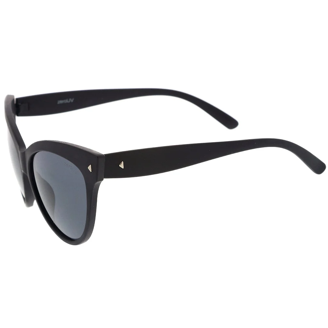 Women's Mod Oversize Horn Rimmed Cat Eye glasses 52mm