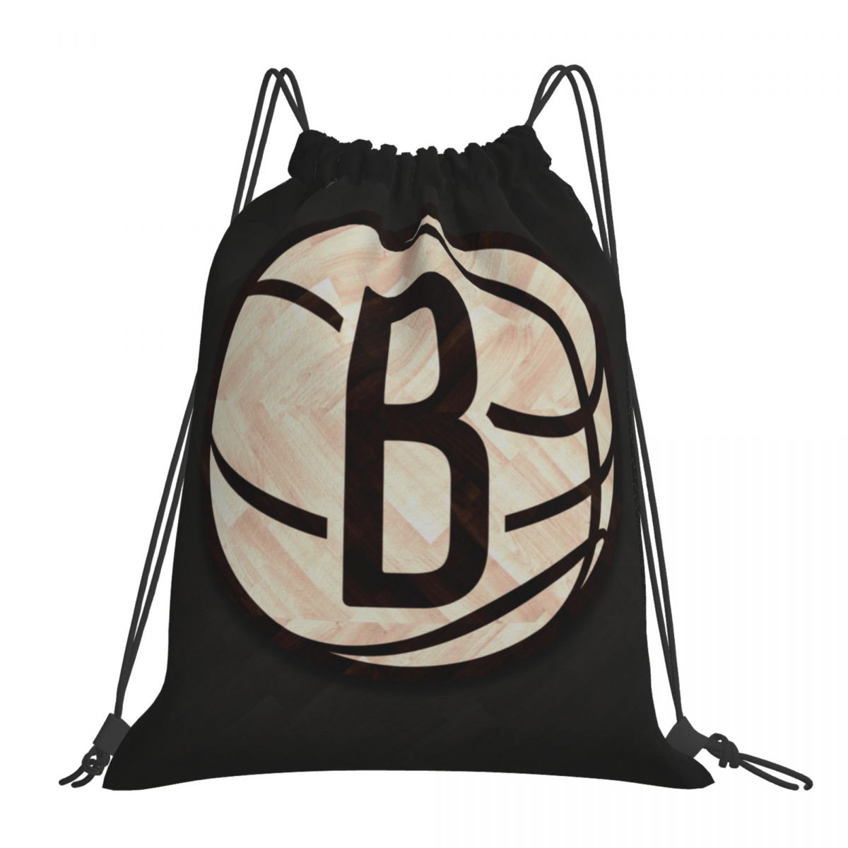 Brooklyn Nets Waterproof Adjustable Lightweight Gym Drawstring Bag