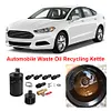Universal Car Baffled Collection Tank 2/3 Port Breather Separator Tank Fuel Tack