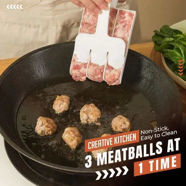 🔥Last Day 48% OFF🔥Creative Kitchen Triple Meatball Maker