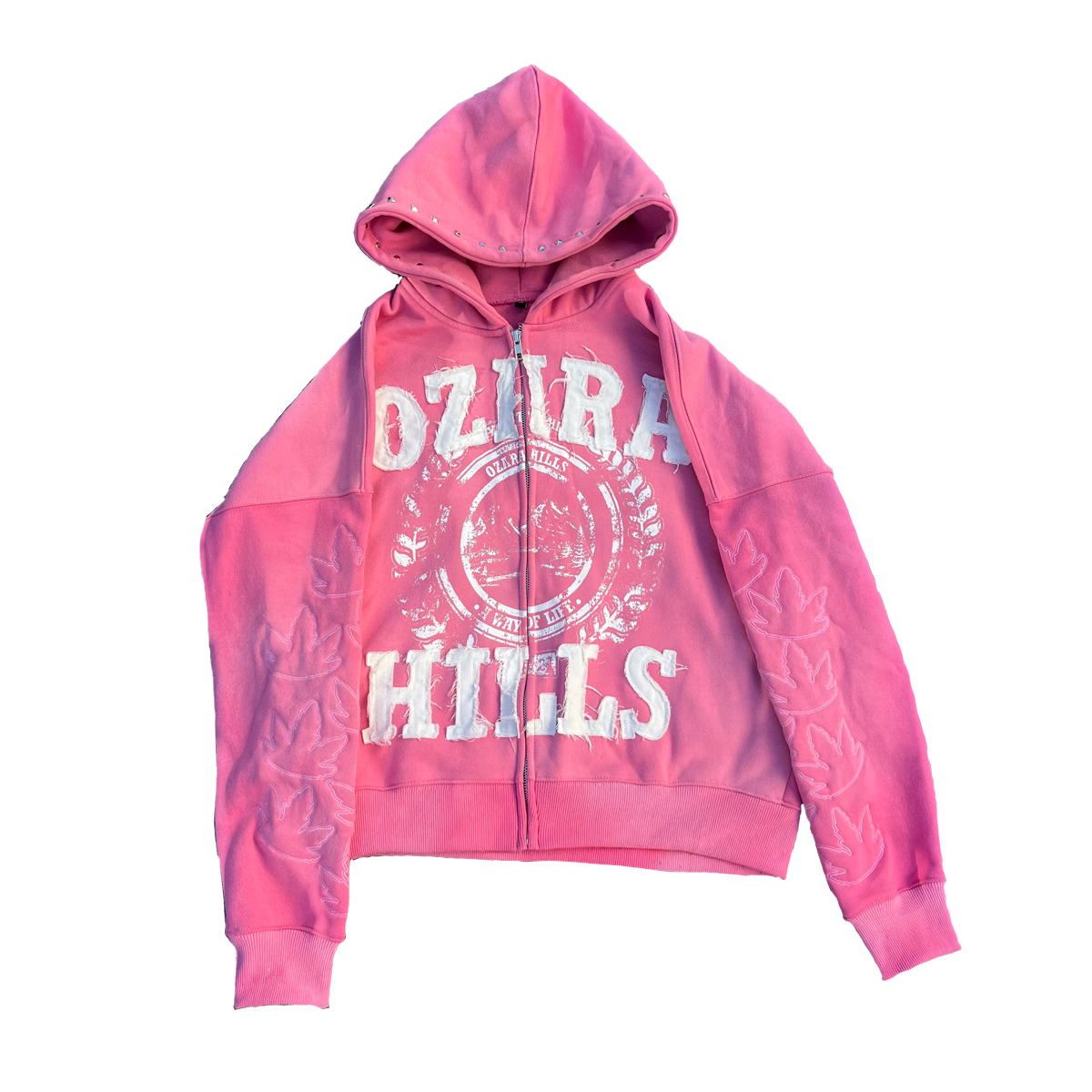 OG OZARA HILLS PINK ZIP UP
