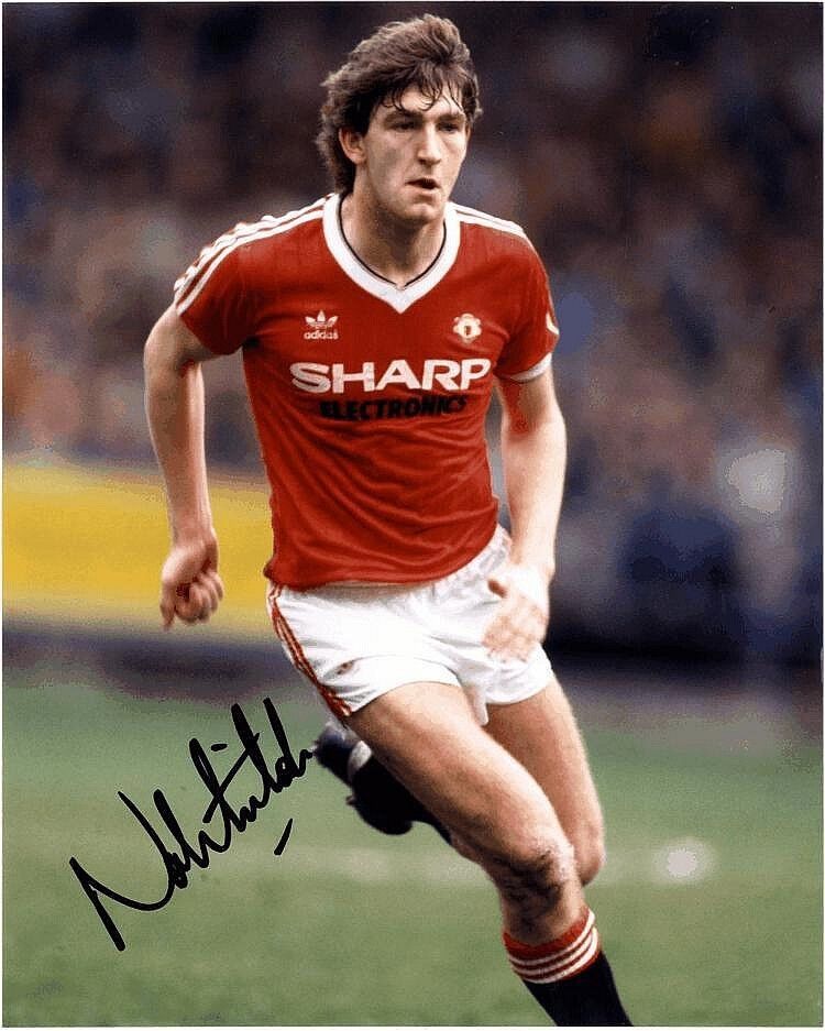 NORMAN WHITESIDE Signed Photo Poster paintinggraph - former Manchester United player - Preprint