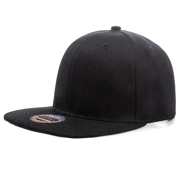 2023Unisex Cap Acrylic Plain Snapback Hat High Quality Adult Hip Hop Baseball Cap Men Women Outdoor Leisure Baseball Flat Hat