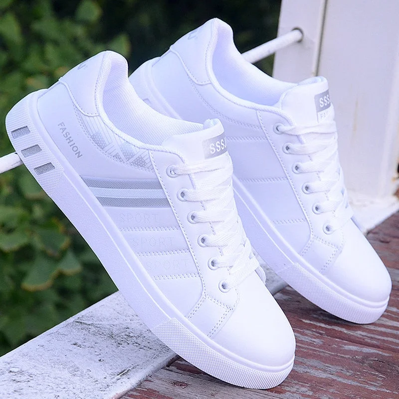 2021 Men Vulcanize Shoes Summer New Fashion Breathable Sneakers Light Shoes Male Tennis Sneaker White Sneakers Men Footwear