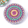 DIY Diamond Painting Mandala Pattern Portable Pocket Mirror Kit