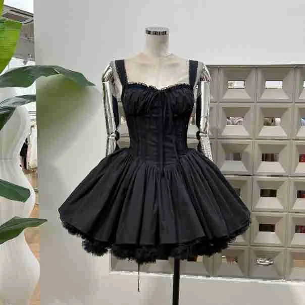 Zingj French Temperament Fashion Ball Chic To Tash Tat With Ballet Style Pure Desire Dress Dress Bracing