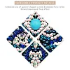 DIY Diamond Painting 7 Color Night Light Lamp Home Decoration Ornament Gift Kit(Wolf)