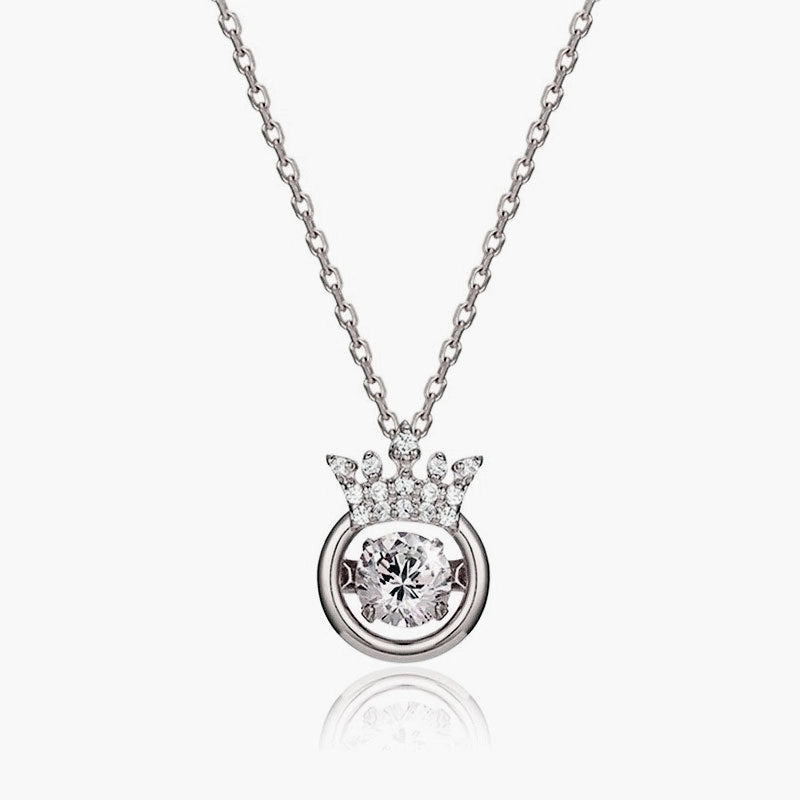 2 Pieces Minimalist Bear Titanium Steel Copper Plating Inlay Zircon Pendant Necklace