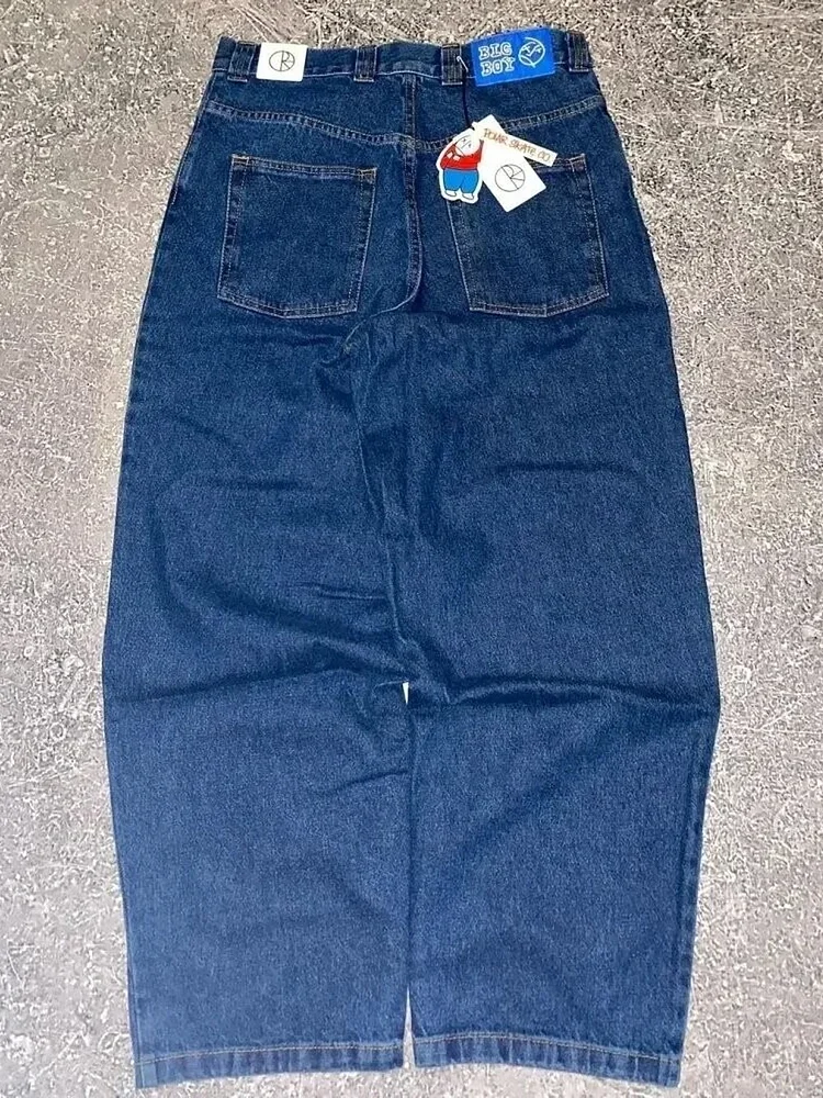 Men's Streetwear Wide Leg Pants with All Over Print