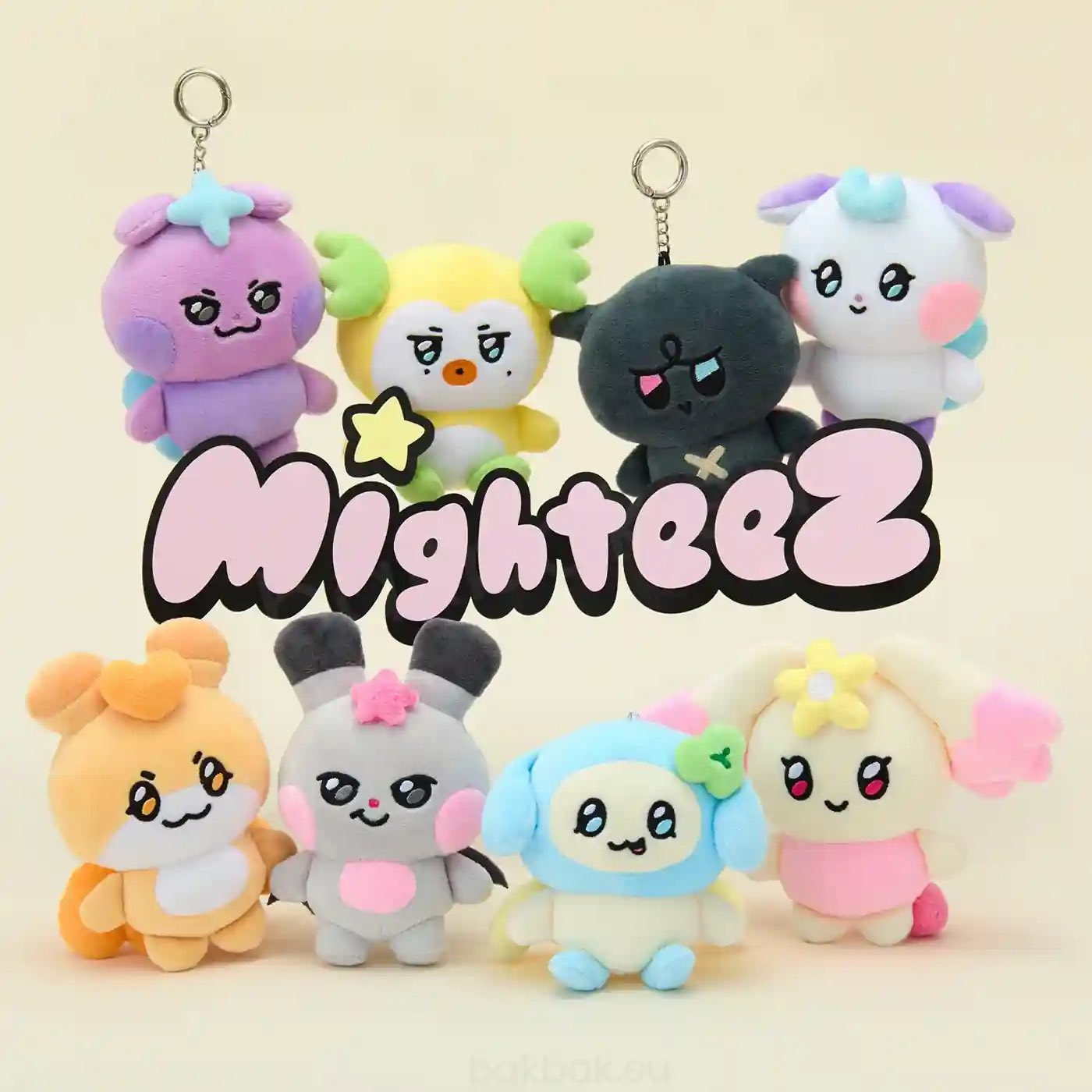 エイティーズジョンベアキーホルダー ATEEZ KEYRING PLUSH MIGHTEEZ アイドル