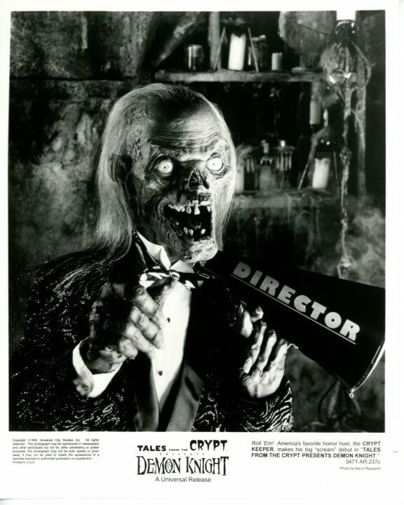 Crypt Keeper Tales from the Crypt Demon Knight 1995 Original Press 8x10 Photo Poster painting