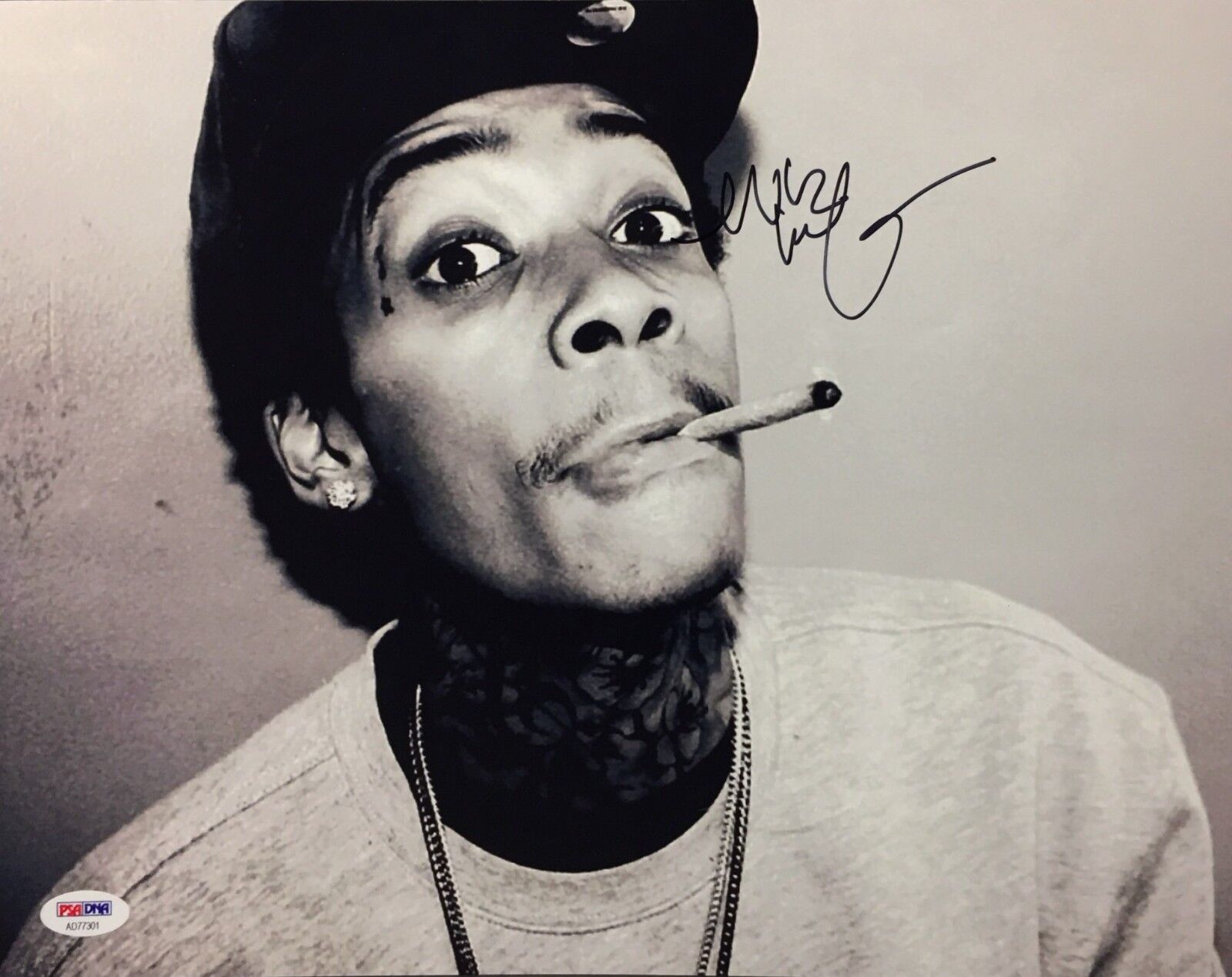 Wiz Khalifa Signed 11x14 Photo Poster painting *Sucker For Pain *Gang Up PSA AD77301