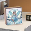 Acrylic Napkin Holder Diamond Painting Kit for Home Table Decor (Blue Elf Girl)