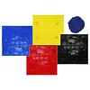 [US Local Warehouse] Concrete Texturing Skin 24x24in Concrete Stamps Mats Set 5 PCS Polyurethane Stamp Stone Tile Texture Mat for Walls/Floors