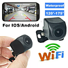 175° WiFi Wireless Car Rear View Cam Backup Reverse Camera Set For Android/IOS