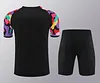 2024/2025 Manchester United pre-match training Blcak Shirt+Shorts 1:1 Thai Quality