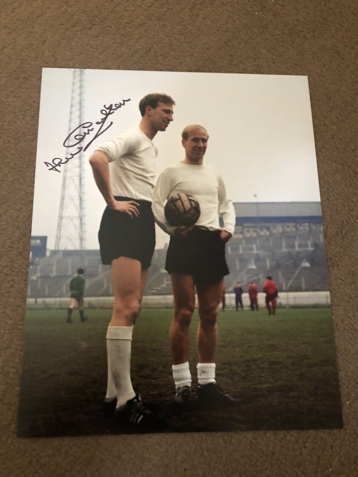 JACK CHARLTON (FOOTBALLER) SIGNED Photo Poster painting- 10x8” WITH COA