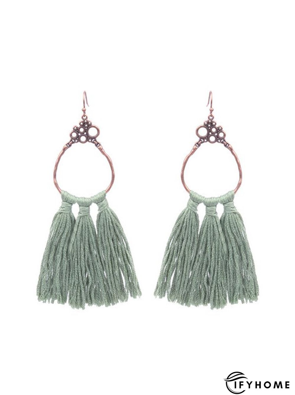 Boho Tassel Earrings Beach Vacation Ethnic Jewelry | IFYHOME