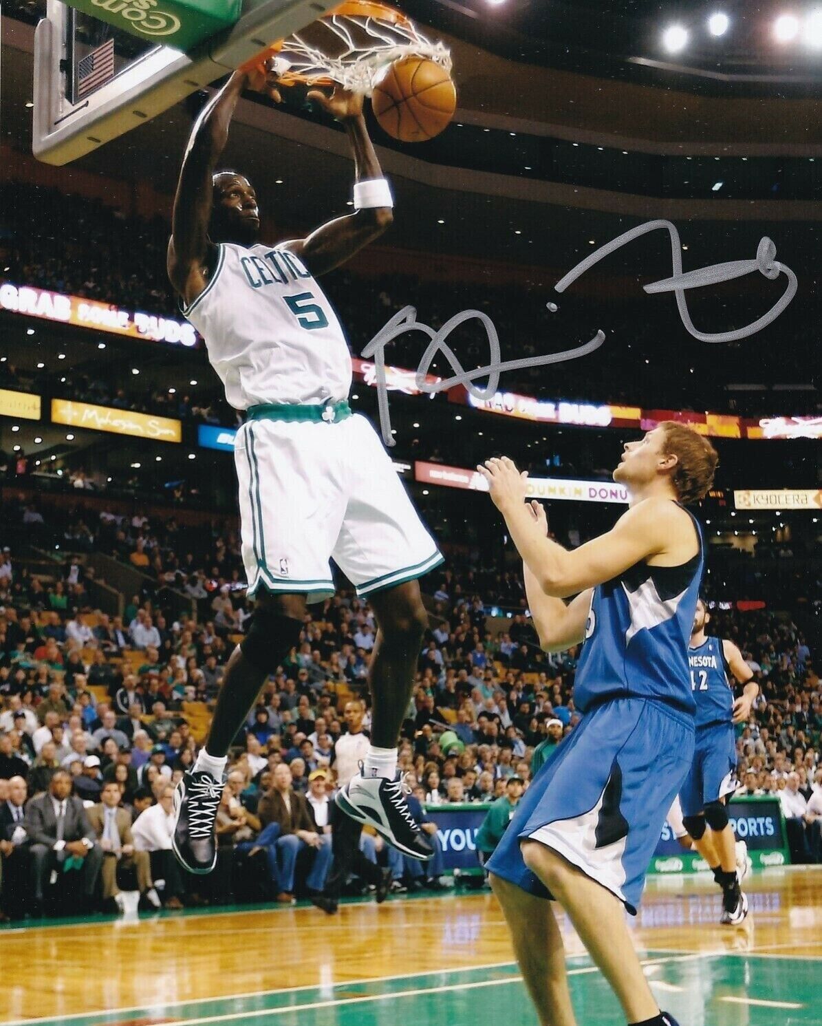 Kevin Garnett Autographed Signed 8x10 Photo Poster painting ( HOF Celtics ) REPRINT