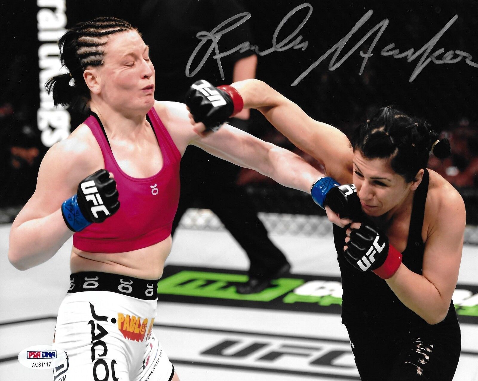 Randa Markos Signed UFC 8x10 Photo Poster painting PSA/DNA Autograph Picture Aisling Daly 186 1