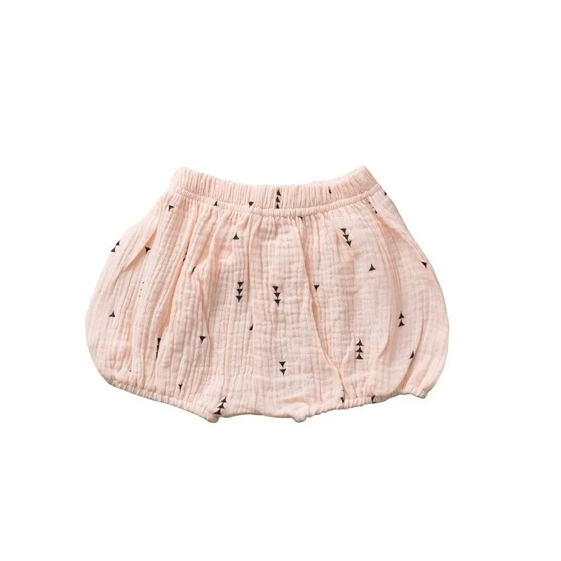 Baby Infant Girl Boy Cotton Linen Bloomer Shorts Pants Bottoms Underwear