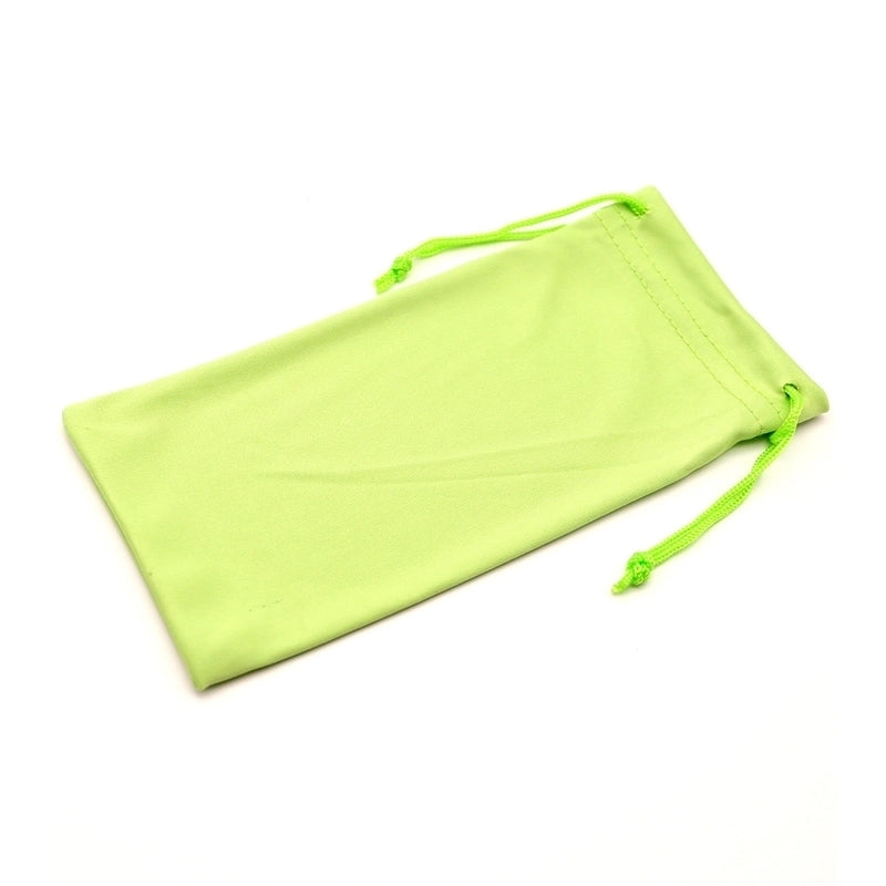 In Stock New Microfiber Glasses Bag Solid Color Drawstring Bundle Cellphone Storage Bag Sun Glasses Cloth Pouch