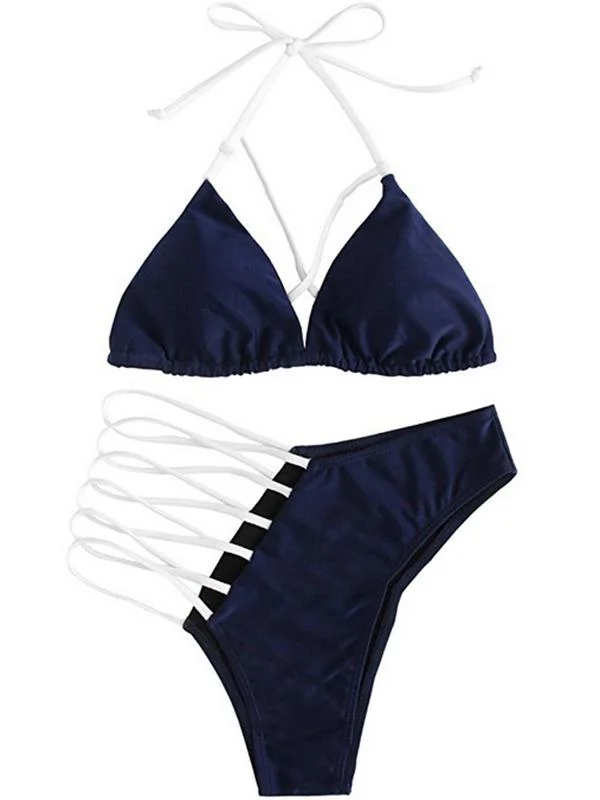 Backless Hollow Bikinii Swimsuit