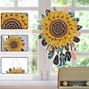 >SALE<Dreamcatcher 2D Flat DIY Diamond Art Pendant Single-Sided Drill Wall Door Decor