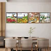(4pcs) Seasons-14CT Stamped Cross Stitch 29*29cm(Bundle Sale)