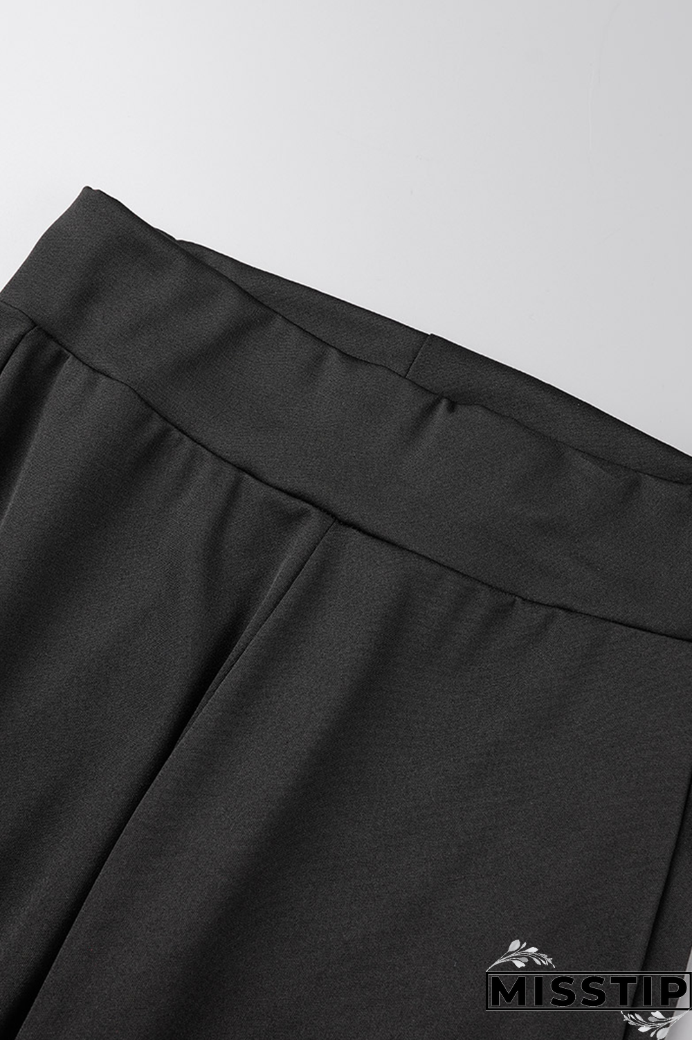 Black Casual Print Patchwork Letter O Neck Long Sleeve Two Pieces