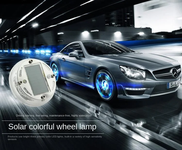 Car Modification Solar Hub Light