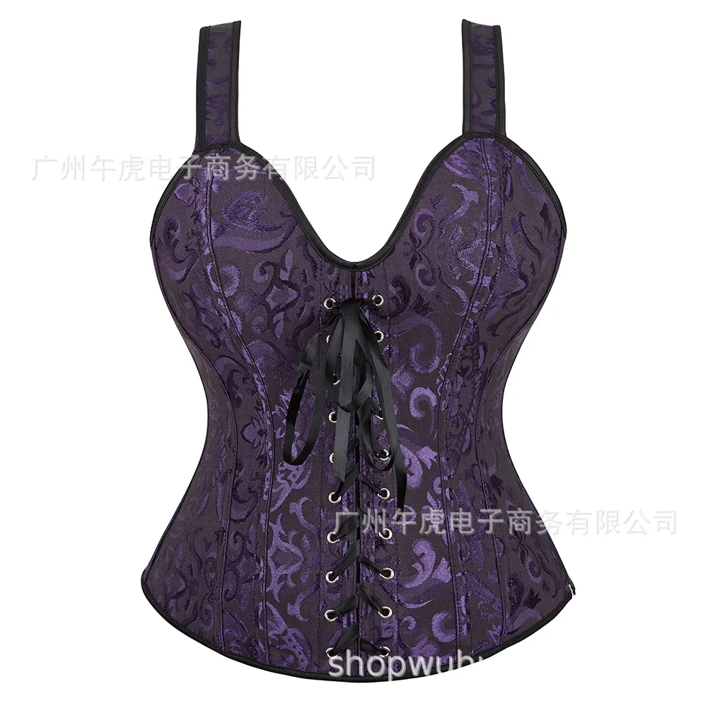 Churchf Churchf Court Contracted Lady Has A Strap Harness Shaping Top, A Hair