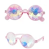 Kaleidoscope Goggle Rainbow Prism Sunglasses Lightweight Glasses for Rave Party Festival Decoration Favors