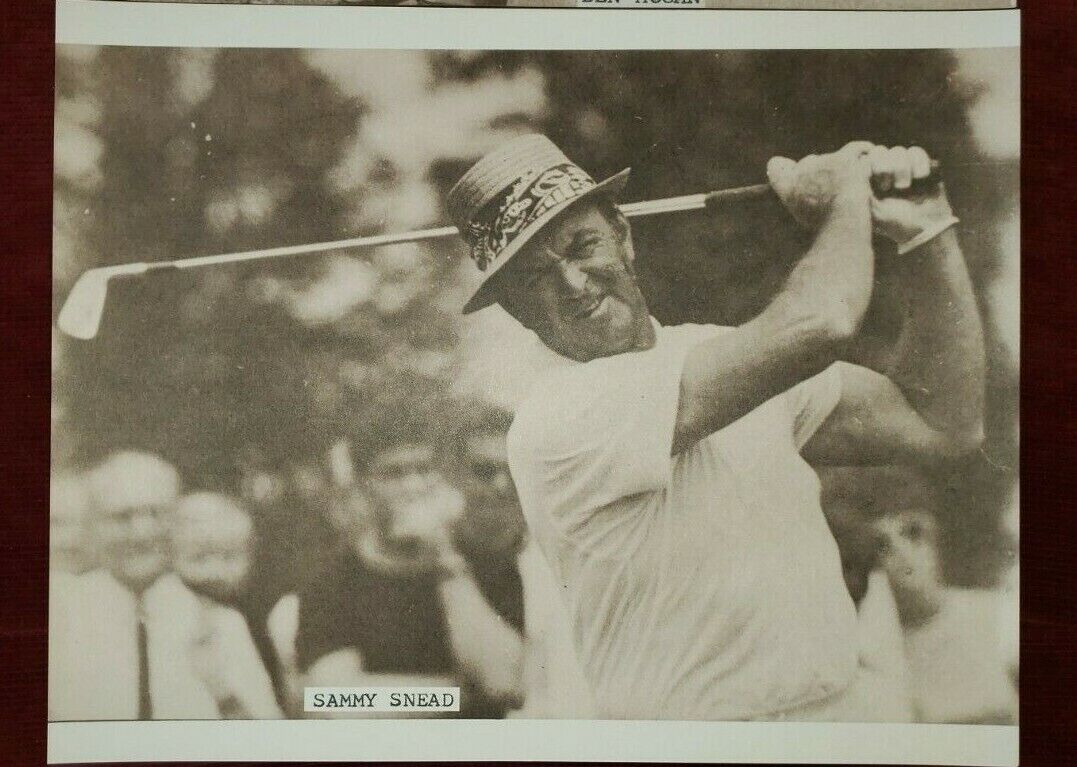 Golf Legends Sammy Snead 11x14