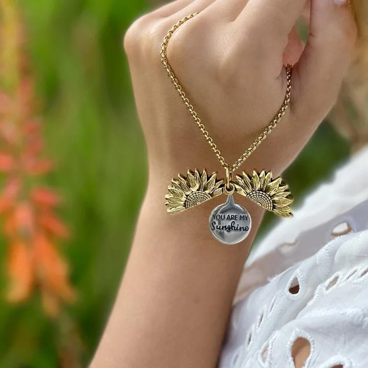 “You Are My Sunshine” Necklace Pendant