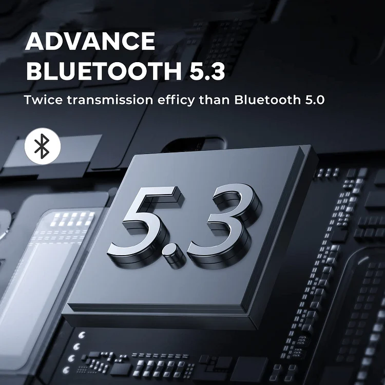Qiiaoo BX28 Bluetooth Earphone With 75 Hours Playtime, Earbuds