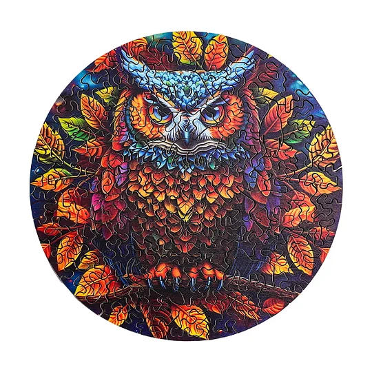 ROBOTIME Moonlight Owl Wooden Jigsaw Puzzle | Robotime Online