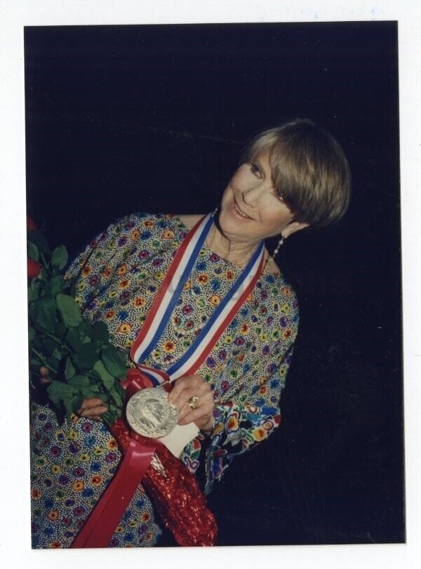 Julie Harris - Candid Photo Poster paintinggraph by Peter Warrack - Previously Unpublished