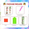 (US Only)6Pcs DIY Summer Drinks Diamond Painting Fridge Magnets Kit for Art Crafts Gift