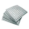 10 Pack | 10 Sq ft Silver Peel and Stick Backsplash Mirror Wall Tiles