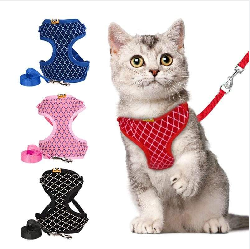 The Soft & Breathable Cat Harness And Leash