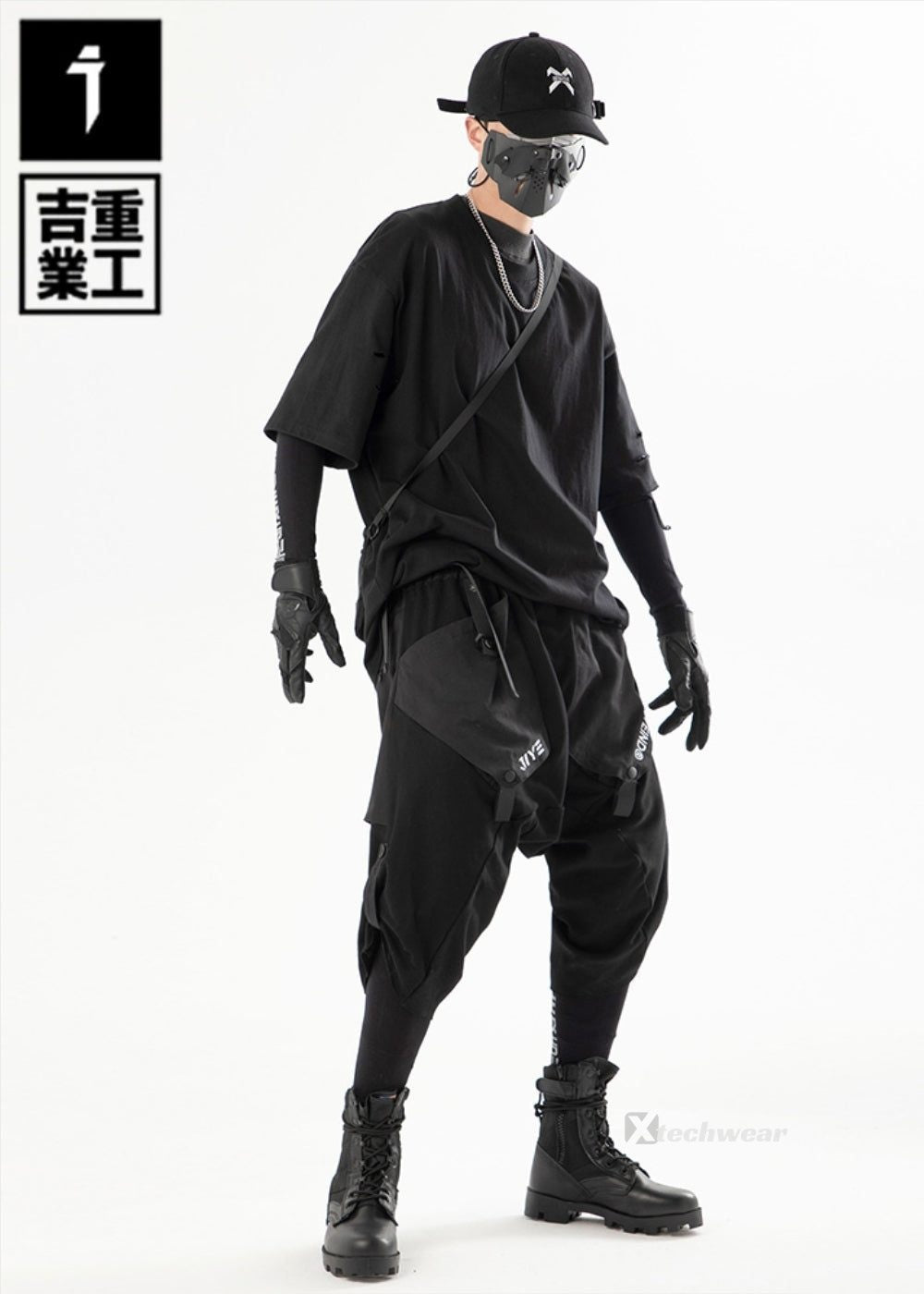 Ripped Tees with Bag JIYE HEAVY INDUSTRY techwear-x