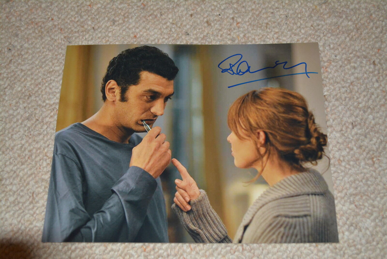 RAMZY BEDIA signed autograph In Person 8x10 (20x25 cm) LES DALTON