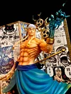 POP MAX Scale God of Skypiea Enel - ONE PIECE Resin Statue - Black Studios