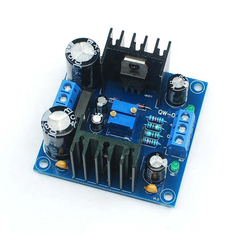 Supply LM317 LM337 Adjustable Filter Regulator Power Supply Kit