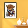 Cute Cow - 11CT Stamped Cross Stitch - 30*40cm - Animal