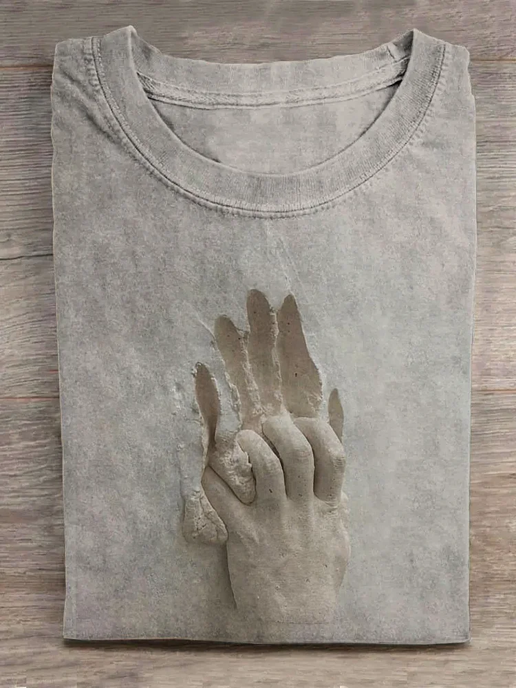 Hands Digging in The Sand T-shirt